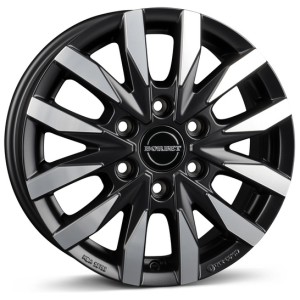 Janta aliaj Borbet CW6 6.5x16" 6x130 ET54 BPM - black polished matt