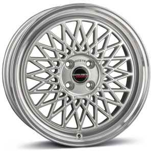 Janta aliaj Borbet B 7.0x17" 4x108 ET20 SRP - Silver Rim Polished