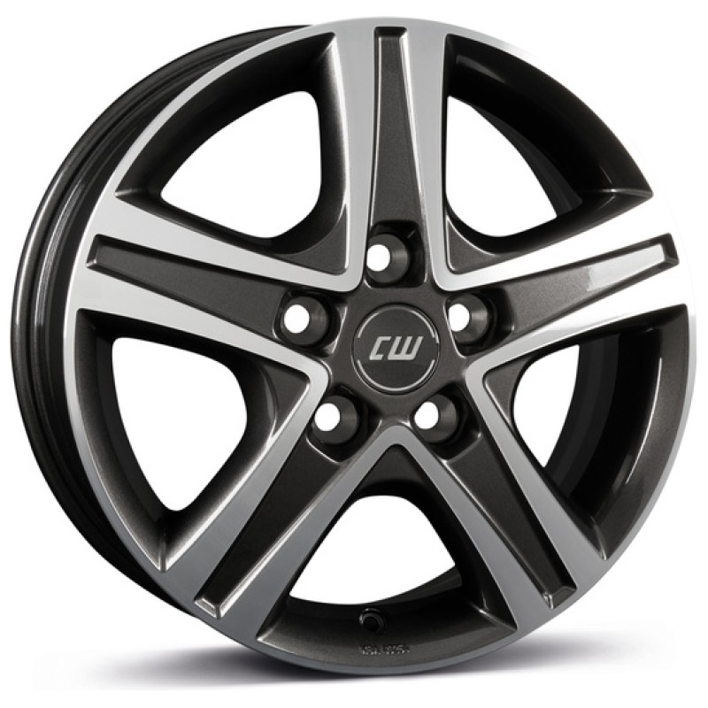 Janta aliaj Borbet CWD 7.0x17" 5x108 ET46 MAGP - Mistral anthracite glossy polished