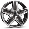 Janta aliaj Borbet CWZ 6.0x17" 5x112 ET30 MAGP - Mistral anthracite glossy polished