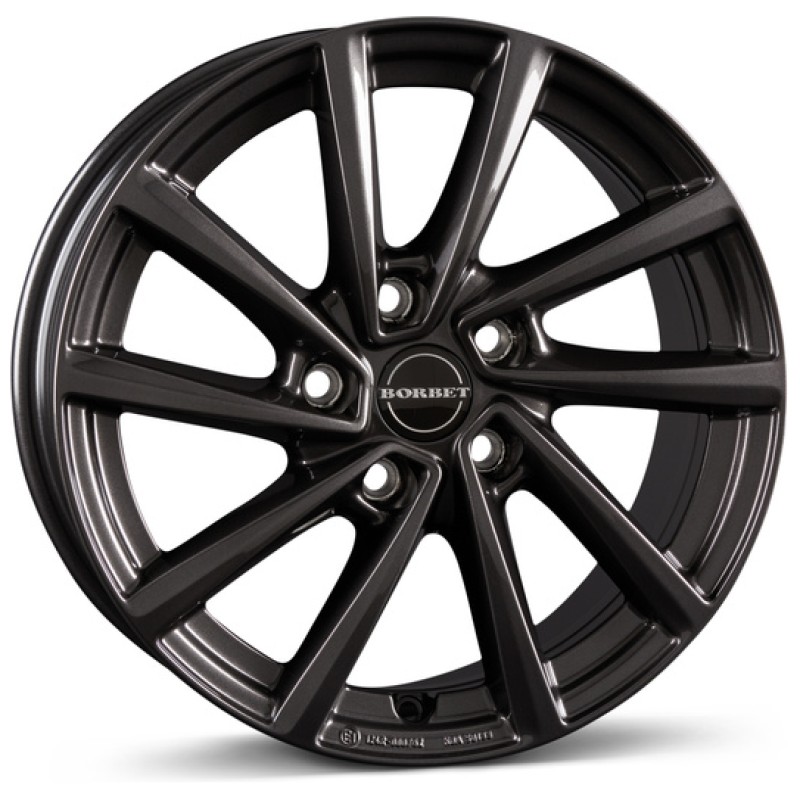 Janta aliaj Borbet V 7.0x17" 5x112 ET49 MAG - mistral anthracite glossy