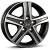 Janta aliaj Borbet CWD 7.0x17" 5x120 ET55 MAGP - Mistral anthracite glossy polished