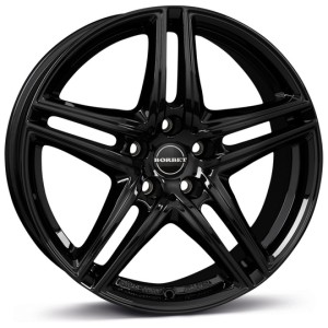 Janta aliaj Borbet XR 8.0x17" 5x120 ET30 BG - Black Glossy