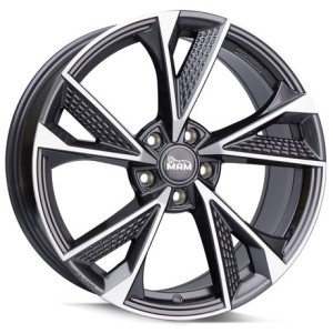 Janta aliaj MAM Leichtmetallräder RS6 8.0x18" 5x108 ET40 PFP -  Palladium Front Polish