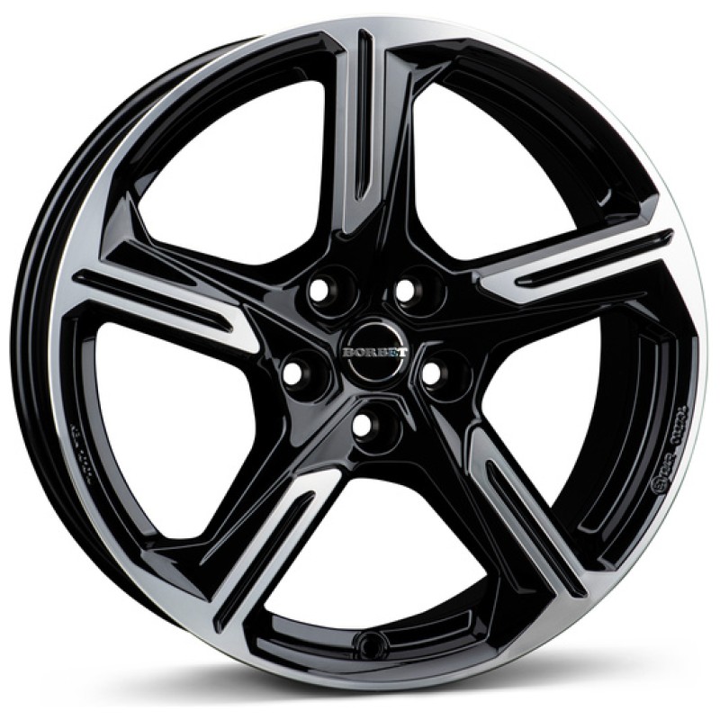 Janta aliaj Borbet XE1 7.5x18" 5x112 ET40 BPG - Black Polished Glossy