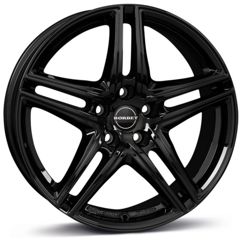 Janta aliaj Borbet XR 8.0x18" 5x112 ET39 BG - Black Glossy