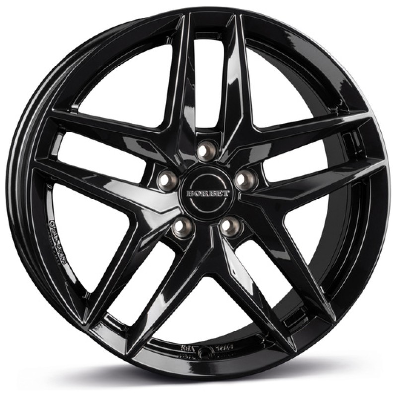 Janta aliaj Borbet Z 7.5x18" 5x112 ET50 BG - Black Glossy