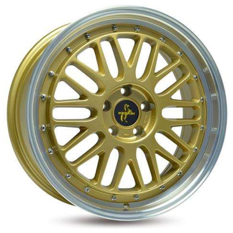Janta aliaj Keskin Tuning KT22 8.0x18" 5x112 ET45 GLP - Gold Lip Polsih