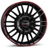 Janta aliaj Borbet CW3 7.5x18" 5x130 ET53 BGRR - black glossy red ring