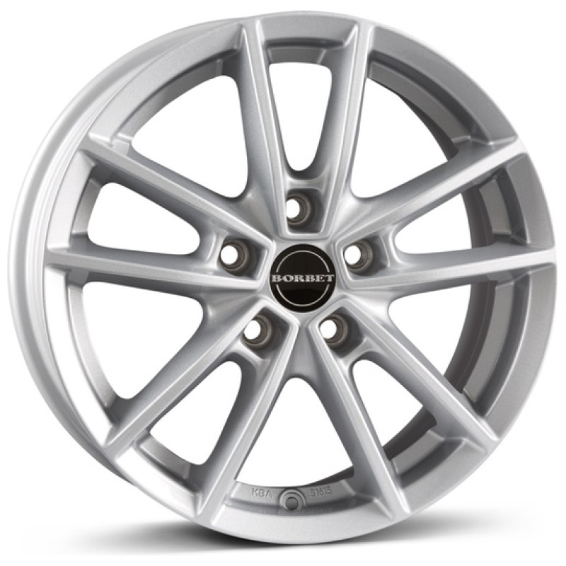 Janta aliaj Borbet W 8.0x19" 5x112 ET37 CS - Crystal silver