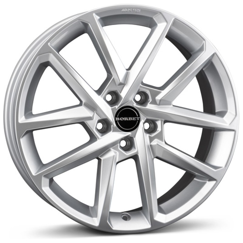 Janta aliaj Borbet N 8.0x19" 5x115 ET36 CS - Crystal silver