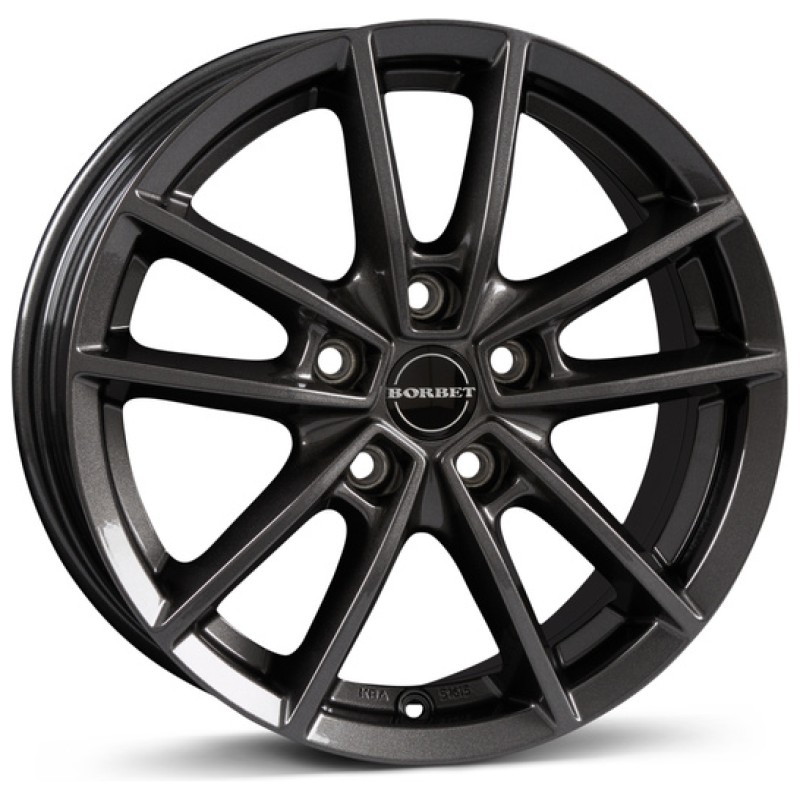 Janta aliaj Borbet W 8.0x20" 5x112 ET27 MAG - mistral anthracite glossy