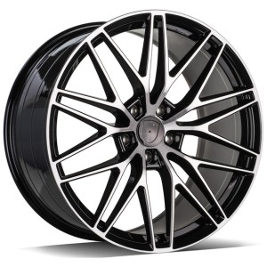 Janta aliaj Carbonado Glory 11.5x22" 5x130 ET61 BFP - Black Front Polished