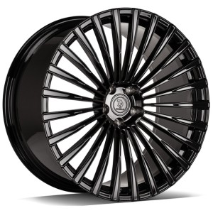 Janta aliaj seventy9 MF.1 9.5x21" 5x112 ET30 BG - Black Glossy
