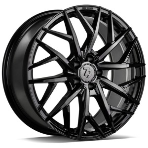 Janta aliaj seventy9 SSF-1 7.5x17" 5x100 ET40 BG - Black Glossy