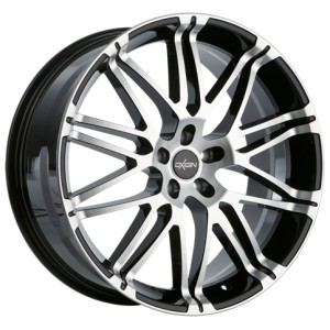 Janta aliaj Oxigin 14 Oxrock 8.5x18" 5x120 ET35 BFP - black full polish