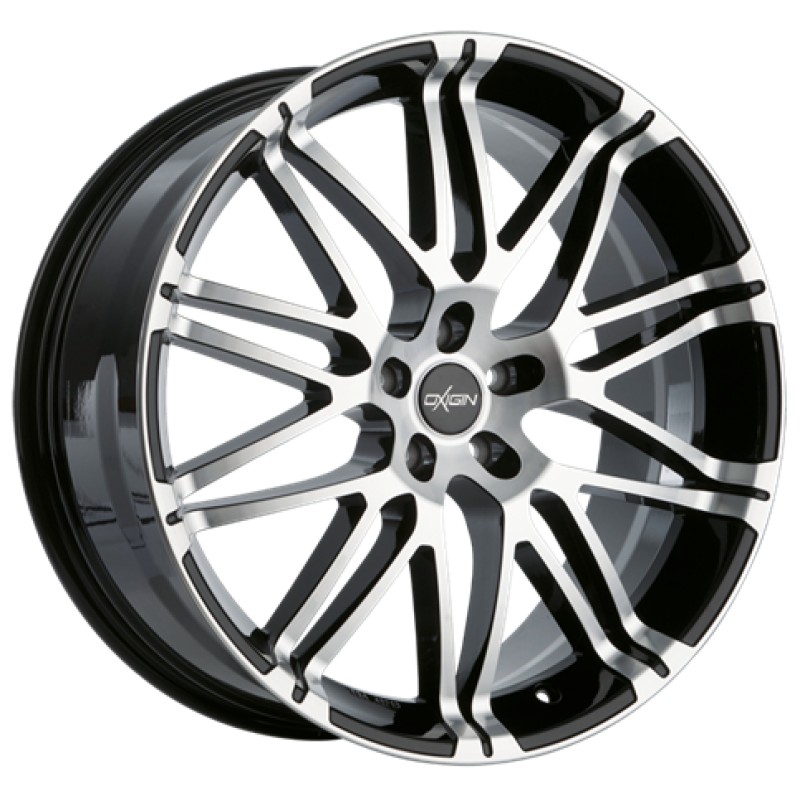 Janta aliaj Oxigin 14 Oxrock 8.5x18" 5x120 ET35 BFP - black full polish