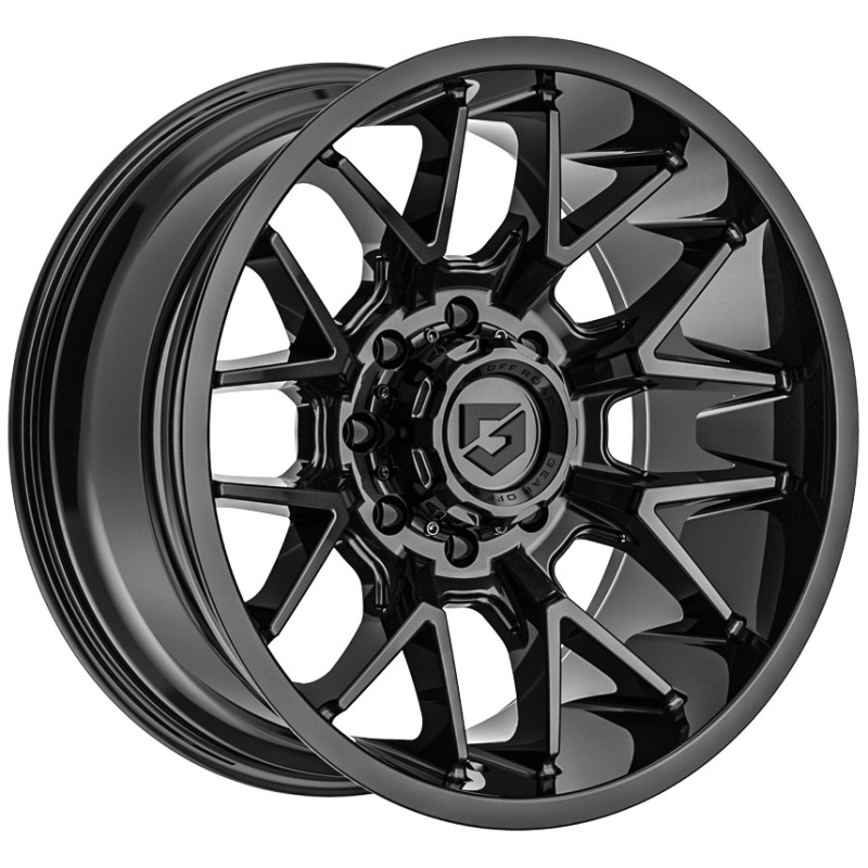JANTA FONDMETAL 768 PRIMACY (GEAR OFF ROAD) 9/20 8X180 ET18 GLOSSY BLACK CB28.50
