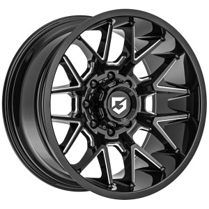 JANTA FONDMETAL 768 PRIMACY (GEAR OFF ROAD) 9/20 8X180 ET18 GLOSSY BLACK MILLED CB28.50