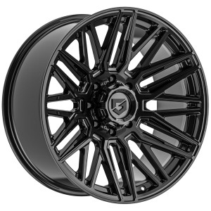 JANTA FONDMETAL 770 EDGE (GEAR OFF ROAD) 10/22 8X180 ET-19 GLOSSY BLACK CB28.50