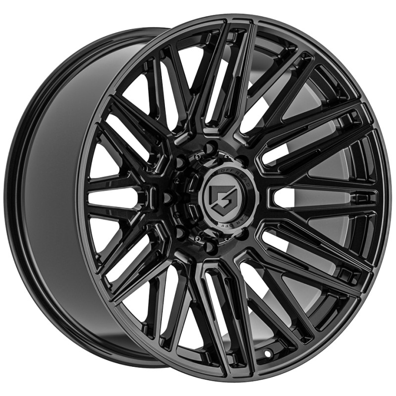 JANTA FONDMETAL 770 EDGE (GEAR OFF ROAD) 10/22 8X180 ET-19 GLOSSY BLACK CB28.50