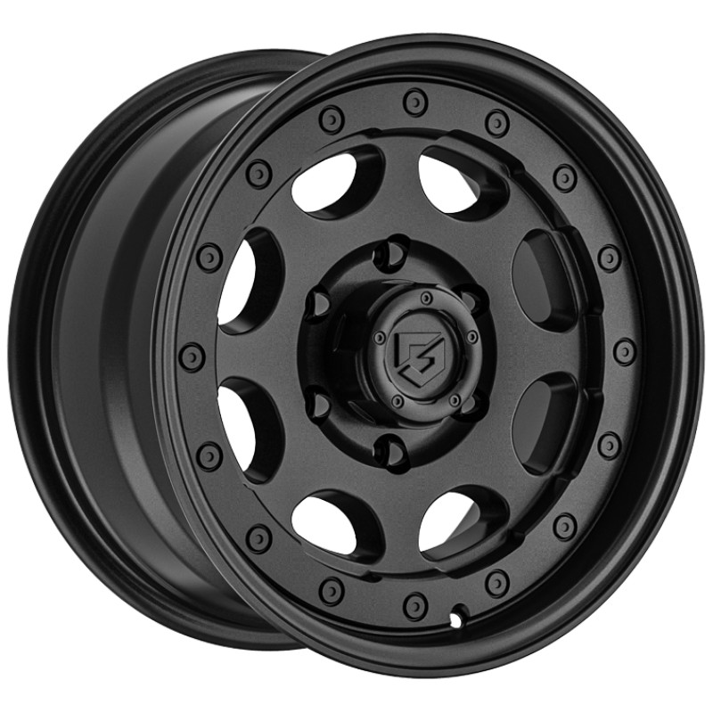JANTA FONDMETAL 774 NIGHTHAWK (GEAR OFF ROAD) 8/16 6X139.70 ET0 SOFT MATT BLACK CB28.50
