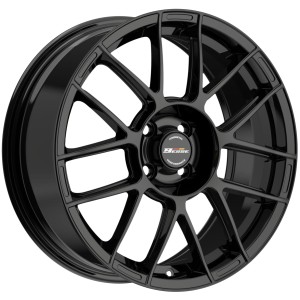 JANTA FONDMETAL 9ESSE (8200) 7/17 4X98 ET35 GLOSSY BLACK CB30