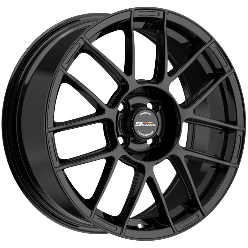 JANTA FONDMETAL 9ESSE (8200) 7/17 4X98 ET35 GLOSSY BLACK CB30