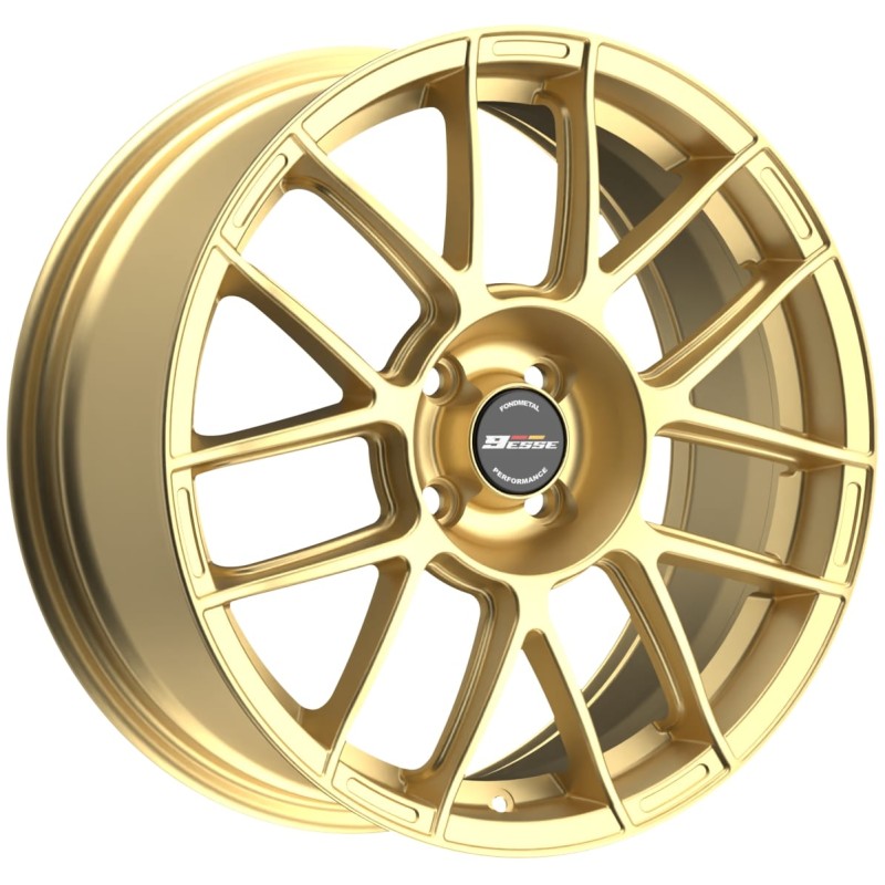 JANTA FONDMETAL 9ESSE (8200) 7/17 4X98 ET35 GLOSSY GOLD CB30