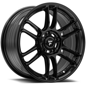 JANTA FONDMETAL FS368 FITTIPALDI 8/18 5X114.30 ET35 GLOSSY BLACK CB288