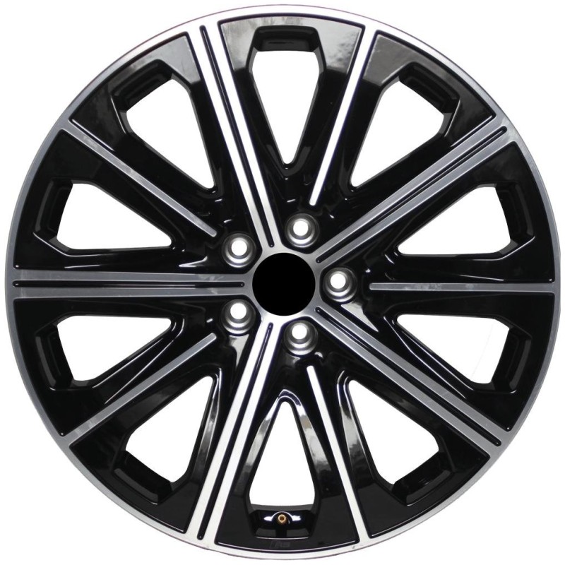 JANTA Origineel AUDI 89A601025AB 9/20 5x112 ET42 Black polished CB57.1