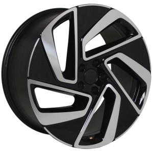JANTA Origineel VOLKSWAGEN 14B601025F 9.5/20 5x112 ET47 Black polished CB 57.1