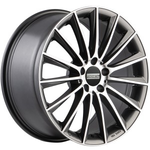 JANTA FONDMETAL AIDON (FMI04) 8/18 5X112 ET48 GLOSSY TITANIUM MACHINED CB30