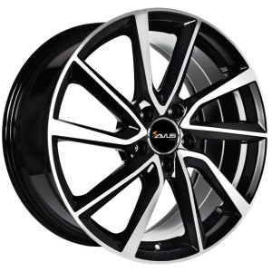 JANTA Avus AC-518 7.5/20 5x112 ET44 Black polished CB57.1