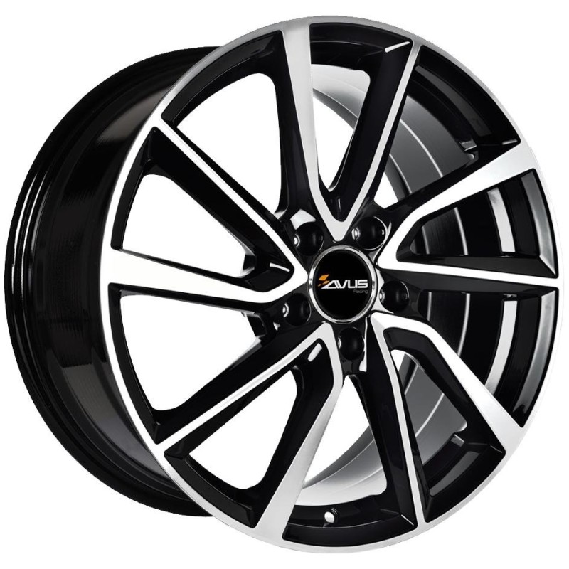 JANTA Avus AC-518 7.5/20 5x112 ET44 Black polished CB57.1