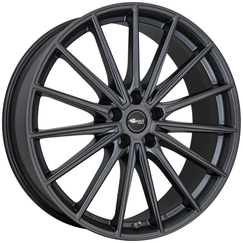 JANTA Brock B43 8/20 5x112 ET27 Matt anthracite CB66.6