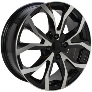 JANTA Import 6190 6/16 4x100 ET50 Black polished CB60.1