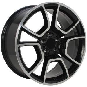 JANTA Origineel AUDI 8U0071499AAX1 8.5/19 5x112 ET36 Black polished CB57.1