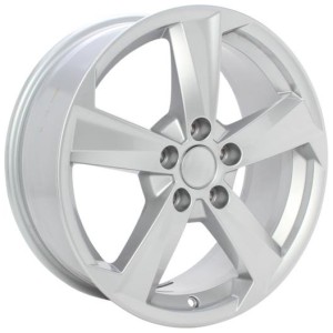 JANTA Origineel AUDI Q2 81A601025B NO CAPS 7/17 5x112 ET45 Silver CB57.1