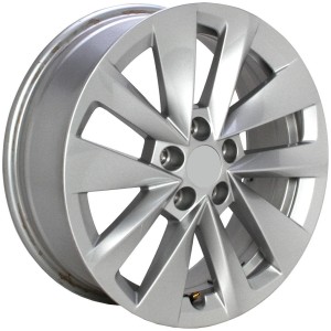 JANTA Origineel SKODA 657601025AJ 6/16 5x100 ET38 Silver CB 57.1