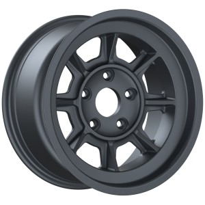 JANTA FONDMETAL PAG16 8/16 4X114.30 ET10.60 MATT TITANIUM CB31.18